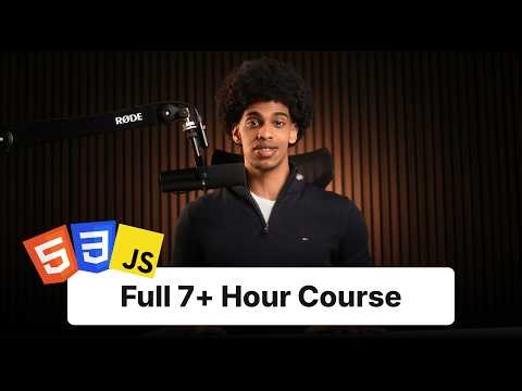 Frontend Web Development Bootcamp Course (JavaScript, HTML, CSS)