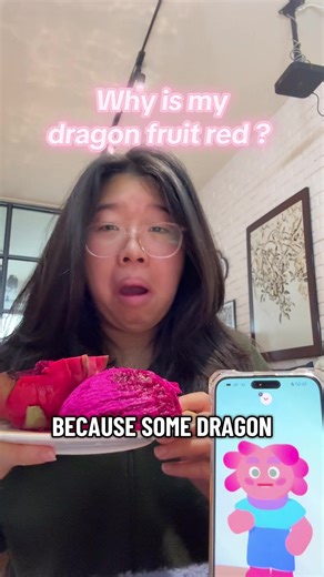 Can dragon fruit be red ? #Studytok #tolan #tolanworld #fyp #viral