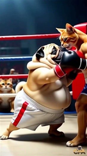 Chubby Pug’s Boxing Comeback – Powered by Donuts! 🥊🍩😂