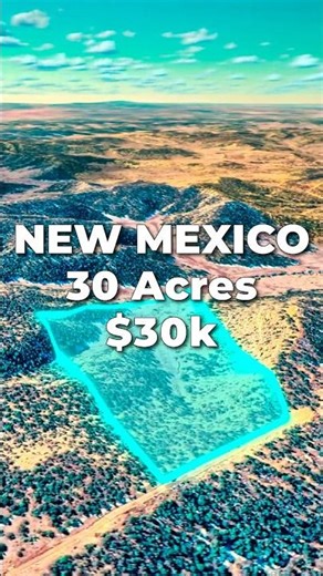 30 Acres of LAND for SALE in NEW MEXICO • Property with Power near National Forest for $30k • LANDIO