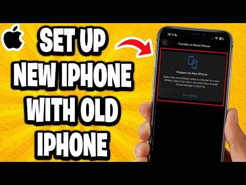 How To Set Up New iPhone With Old iPhone