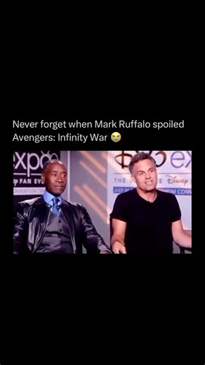 Hollywood bloopers on Instagram: "Mark Ruffalo accidentally became one of the biggest spoilers in movie history before Avengers: Endgame even hit theaters 😳🎬 During press interviews and livestreams, Ruffalo repeatedly let major details slip — from hinting that everyone dies to nearly livestreaming the first 20 minutes of Thor: Ragnarok by mistake. Marvel eventually leaned into the chaos, jokingly silencing him during interviews once they realized spoilers and Ruffalo were an unstoppable combo.