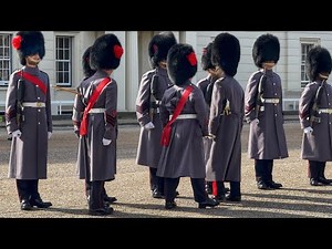 Coldstream Guards Undergo Inspection at Wellington Barracks | Changing of the Guard 🇬🇧