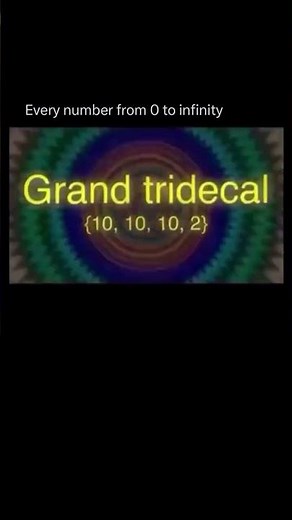 Every Number from 0 to Infinity