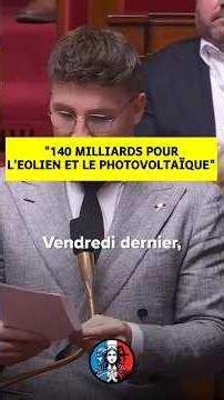 140 MILLIARDS POUR L'EOLIEN ET LE PHOTOVOLTAÏQUE