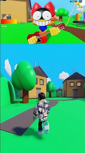 ROBLOX - *UPDATE* 3D SPRUNKI RP AND ANIMATIONS - How to get SPRUNKI PYRAMIXED ANIMUS BADGE #shorts