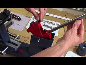 Stringway ストリングウェイML100ガット張り機組立 assembly