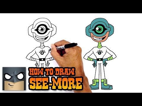 How to Draw See-More | Teen Titans GO!