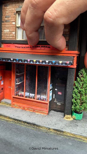 I recently had the pleasure of building the set from @goodomensprime for Amazon @primevideo Here is a quick video@on how I made it. #goodomens #amazonprimevideo Special thanks to @sunwardhobbies for providing me with all of my scale modelling supplies. And @ninesteps_ind for providing me with amazing quality tools! #sunwardhobbies #miniature #diorama #scalemodel #miniatures #dioramas #nostalgia | David Miniatures