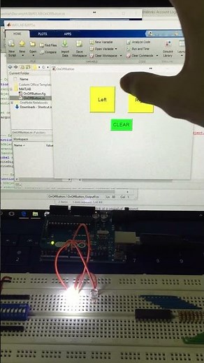 MatLab On/Off Button GUI
