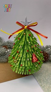1M views · 15K reactions | DIY Christmas Tree #DIY #diyideas #Christmas #crafts #fblifestyle #Christmastree #diy | Eli Shiny Crafts | Facebook