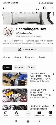 Best mechanic channels 😎#automobile #mechanic @ScannerDanner @SchrodingersBox