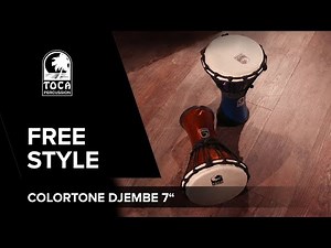 TOCA "Freestyle Colortone" Djembe 7" - Sound "Spirits" (SOUND DEMO)