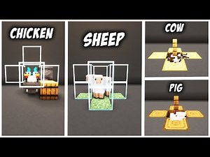 4 EASY Food Farms Tutorial! | Minecraft Java 1.20.6