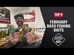February Bass Fishing Baits (My TOP 4)