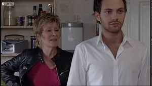 EastEnders stars Matt DiAngelo and Kellie Shirley reunite