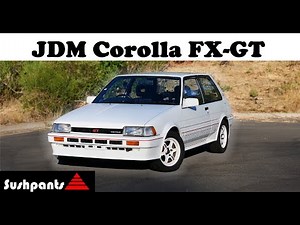 Meet the JDM Corolla FX-GT - Quick intro & pure sound