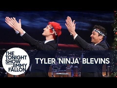 Tyler "Ninja" Blevins Teaches Jimmy the Pon Pon Dance