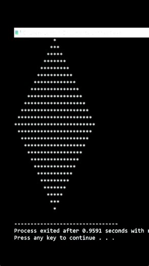 Only Genius Programmers Can Create This C++ Diamond 🤯💎