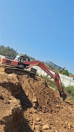 Tata Hitachi Ex 200 Excavator Operating system checking