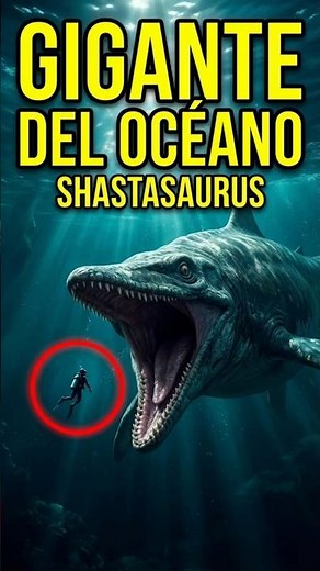 The largest marine reptile that ever existed. Bigger than a bus. Shastasaurus #Shastasaurus #shorts
