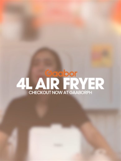 Gaabor 4L Air Fryer — Best Oil-Free Cooking for Everyday Meals