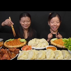 EATING NOODLES, MOMO CREDIT - Gurung Eating Channel full video on youtube ( Gurung Eating Channel ) #eating #noodles #momo #mukbang #facebookviral | Next level eat