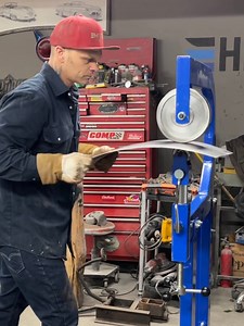 221K views · 4.4K reactions | Adding shape to the panel with the English Wheel ✅ | Bad Chad | Facebook