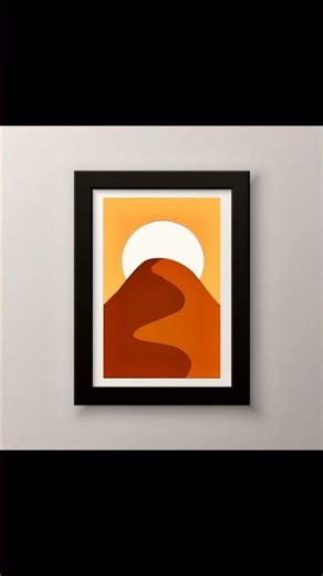 how to make easy wall frame ? for decorative homes