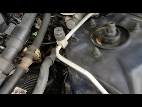 PCV Valve Location—2004 Civic LX