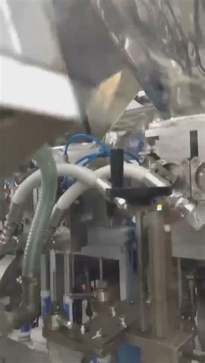 Toothpaste tube filling machine with 3 colors bas#tubefillingmachine