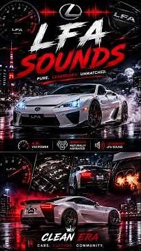 Lexus LFA Sounds.Volume UP!!!#asmr #lfa #lexus #v10