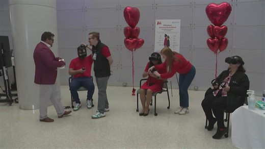 Sutter Medical Center in Sacramento is going red to mark National Wear Red Day