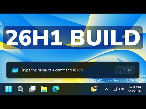 New Windows 11 26H1 Build – New Startup Animation, Run Box in Build 28120.2242 (Experimental)