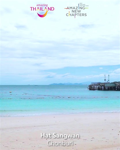 The Eastern coast of the Gulf of Thailand is filled with beautiful beaches, ancient ruins, and waterfalls. Here's "Ko Lan", about 7.5 kilometres off of Pattaya by a 45-minute ferry or 15 minutes by speed Boat ride. #HugThailand #AmazingThailand #AmazingNewChapters | Hug Thailand