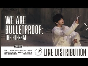 BTS (방탄소년단) ~ We Are Bulletproof: The Eternal ~ Line Distribution