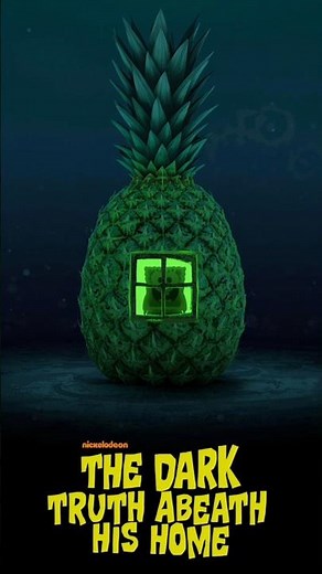 The Dark Truth Behind SpongeBob’s Pineapple Home#shorts #shortvideo #cartoon