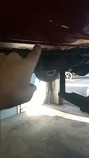 Close up video on the f150 rocker panel beginning repair