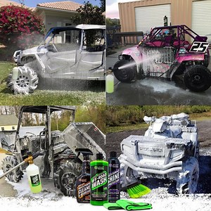 Take 5-10 minutes to take care of your ride and put it away clean. 🏍 ✨ ⭐⭐⭐⭐⭐ "I've tried competitor's products and they don't come close to Slick's cleaning. This makes cleaning a lot easier." | Slick Products