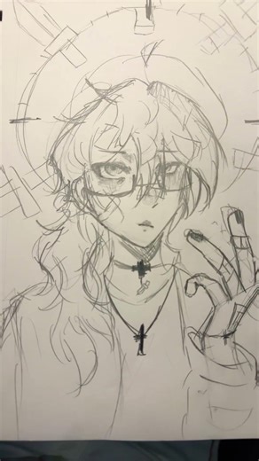 Random oc #art #drawing #artist #originalcharacter #doodle