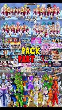 BEST PACK, ALL MY MODS FROM 2016 TO 2025 (Part 3) - #dragonball #xenoverse2 #xenoverse2mods