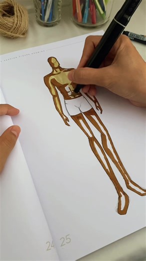 Creating a Male Fashion Figure | Fashion Design Tutorial