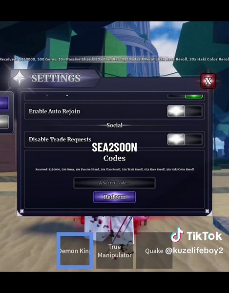 Roblox Sailor Piece: Massive Update & New Codes! | Infinite Tower