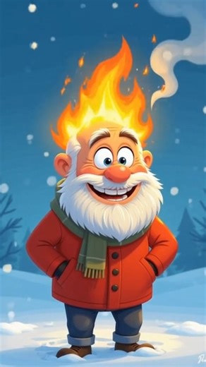 🔥 The Man Who Tried to Melt the Cold – Funny 3D Cartoon Story