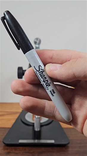 Instantly Find the Perfect Sharpening Angle (The Sharpie Trick) #shorts