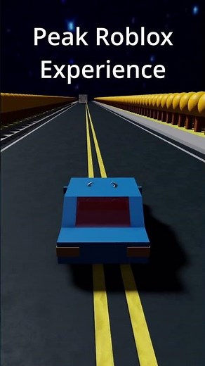 Driving in my car right after a beer on roblox