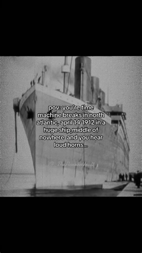 Creepy Time Machine Breakdown Before Titanic Crash