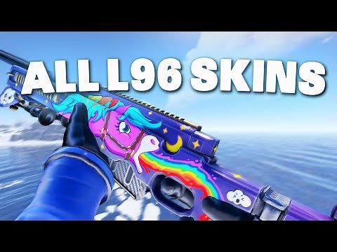All L96 Skins in Rust! (Prices & Timestamps)