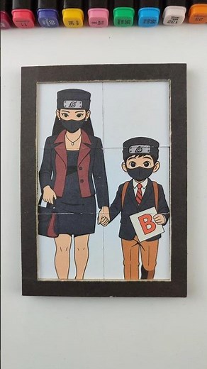 Italian Brainrot DIY Cardboard Puzzle Game #papercrafts #cardboardcraft #italianbrainrot