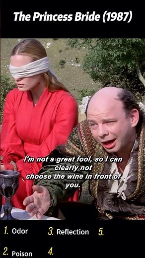 The Princess Bride (1987) | The Poisoned Wine Mind Game